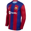 Original Fußballtrikot FC Barcelona Gavi 6 Heimtrikot 2023-24 Langarm Für Herren